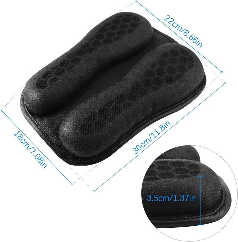 PACEWALKER Universal Motorcycle Gel Seat Cushion 3D Honeycomb Structure Breathable and Shock Absorption Pad for Comfortable Long Rides - Image 5